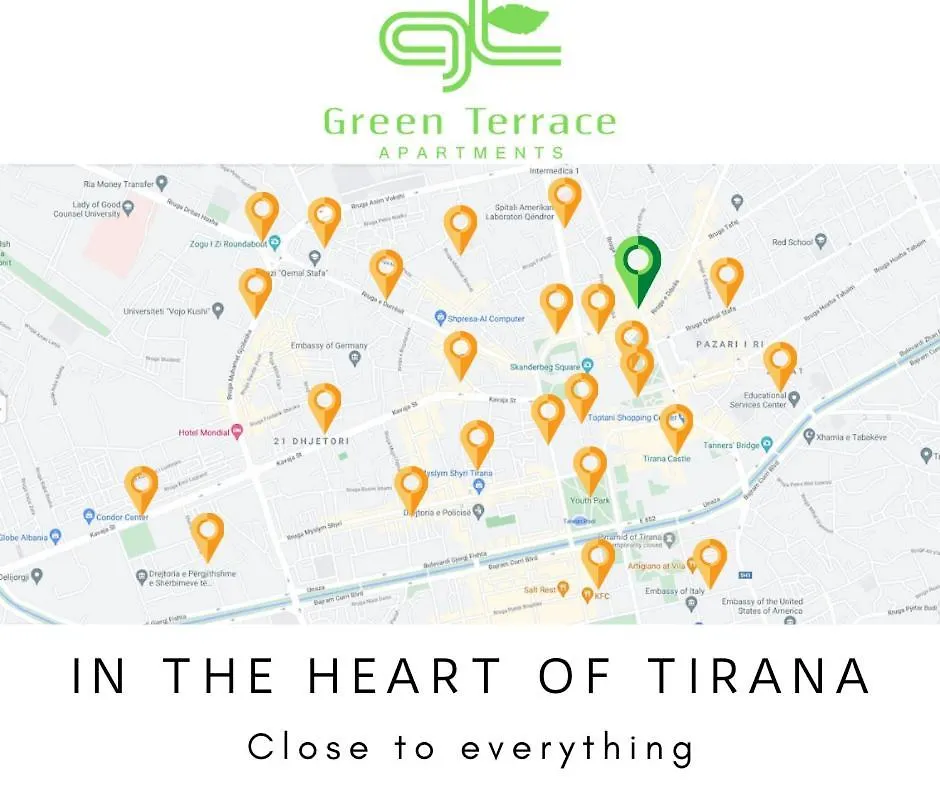 Green Terrace Apartments Tirana Albania